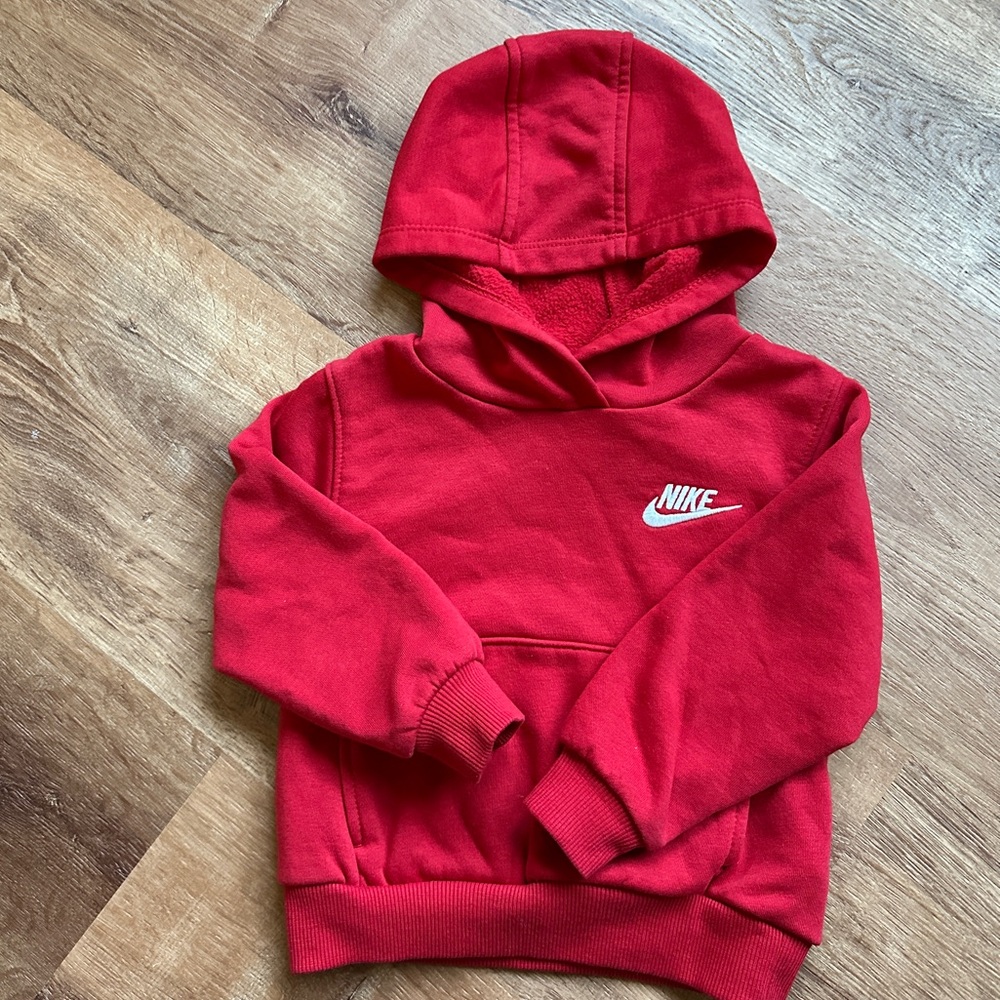 Nike toddler Red Hoodie 2T